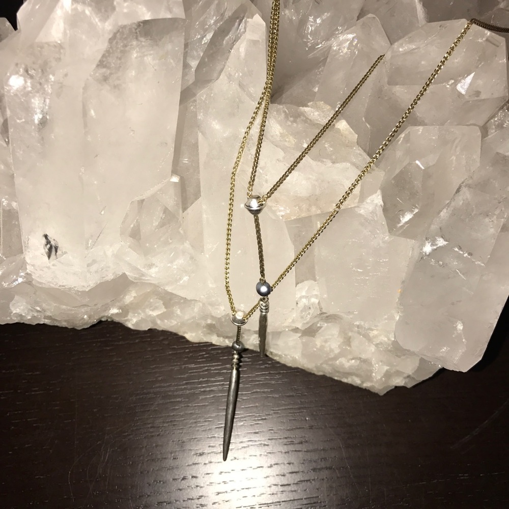 Double Strand Necklace - Picture 2 of 4